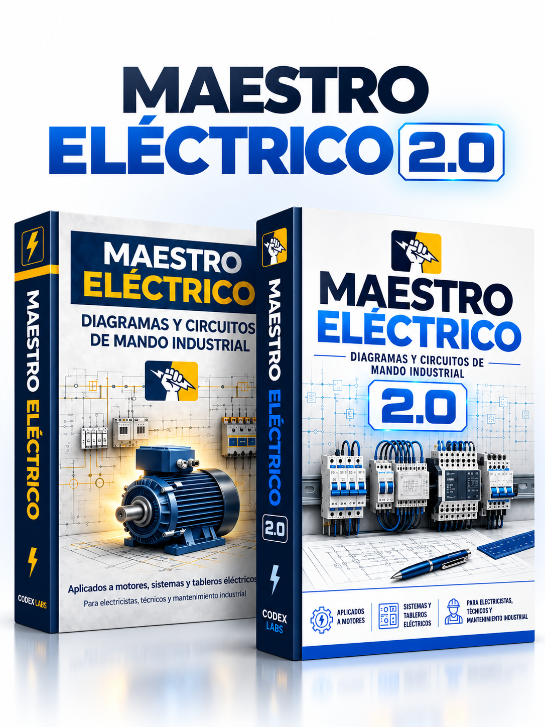 Maestro Eléctrico 2.0, diagramas y circuitos de mando industrial